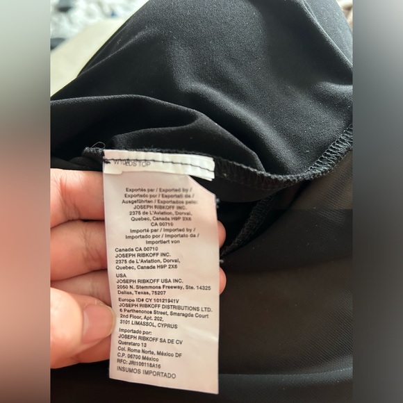 🚨Joseph Ribkoff Sheer Long Sleeve Blouse - size 8 - Picture 5 of 5